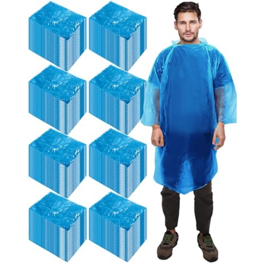 120 Pack Disposable Rain Ponch - Emergency Poncho Rain reseña y precio