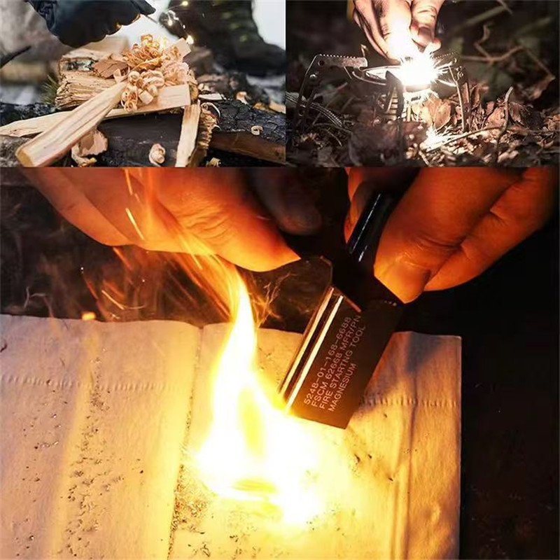 Outdoor Flint, Flint Stick, Ma - Magnesium Fire Starter reseña y precio