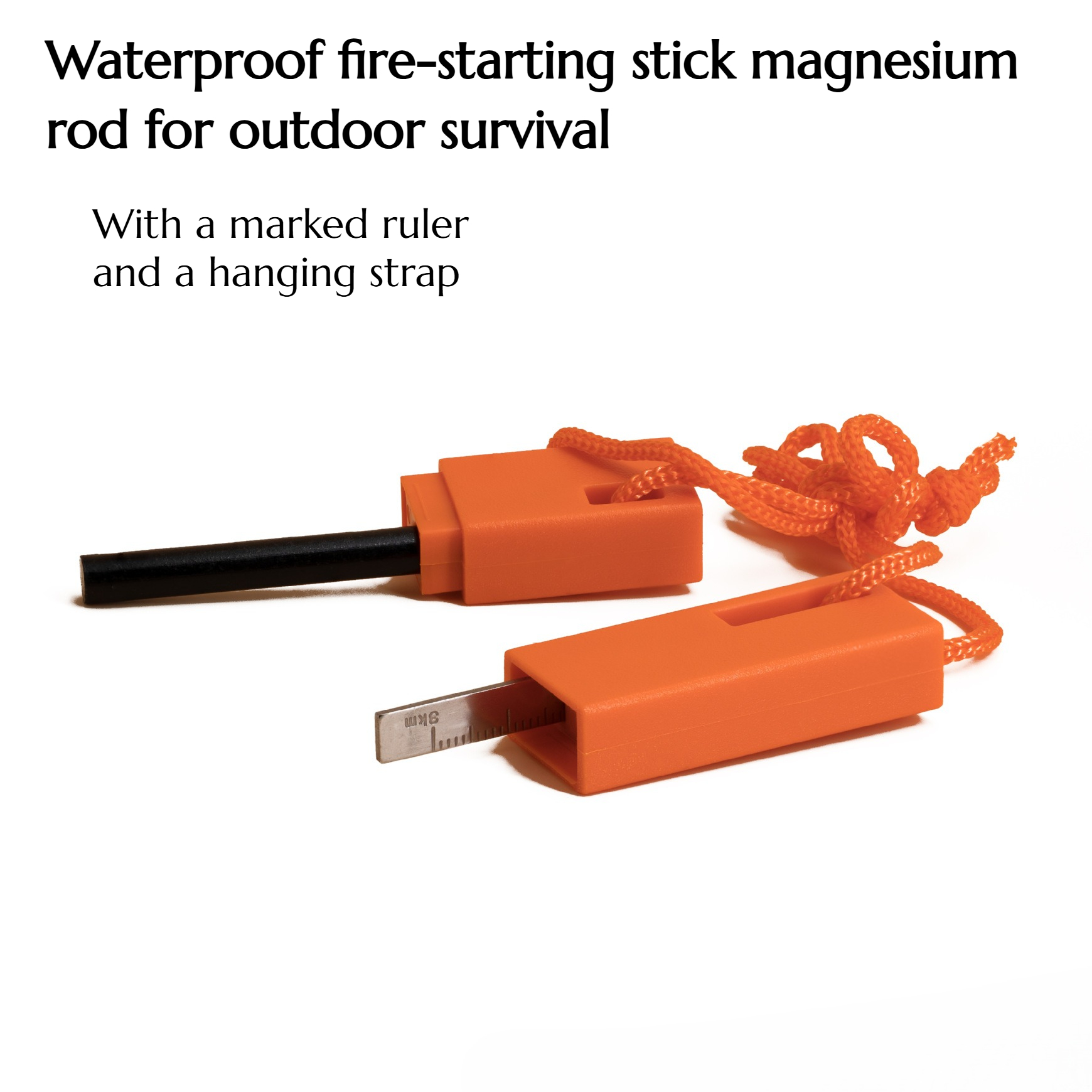 5PCS Outdoor Survival Waterpro - Magnesium Fire Starter reseña y precio