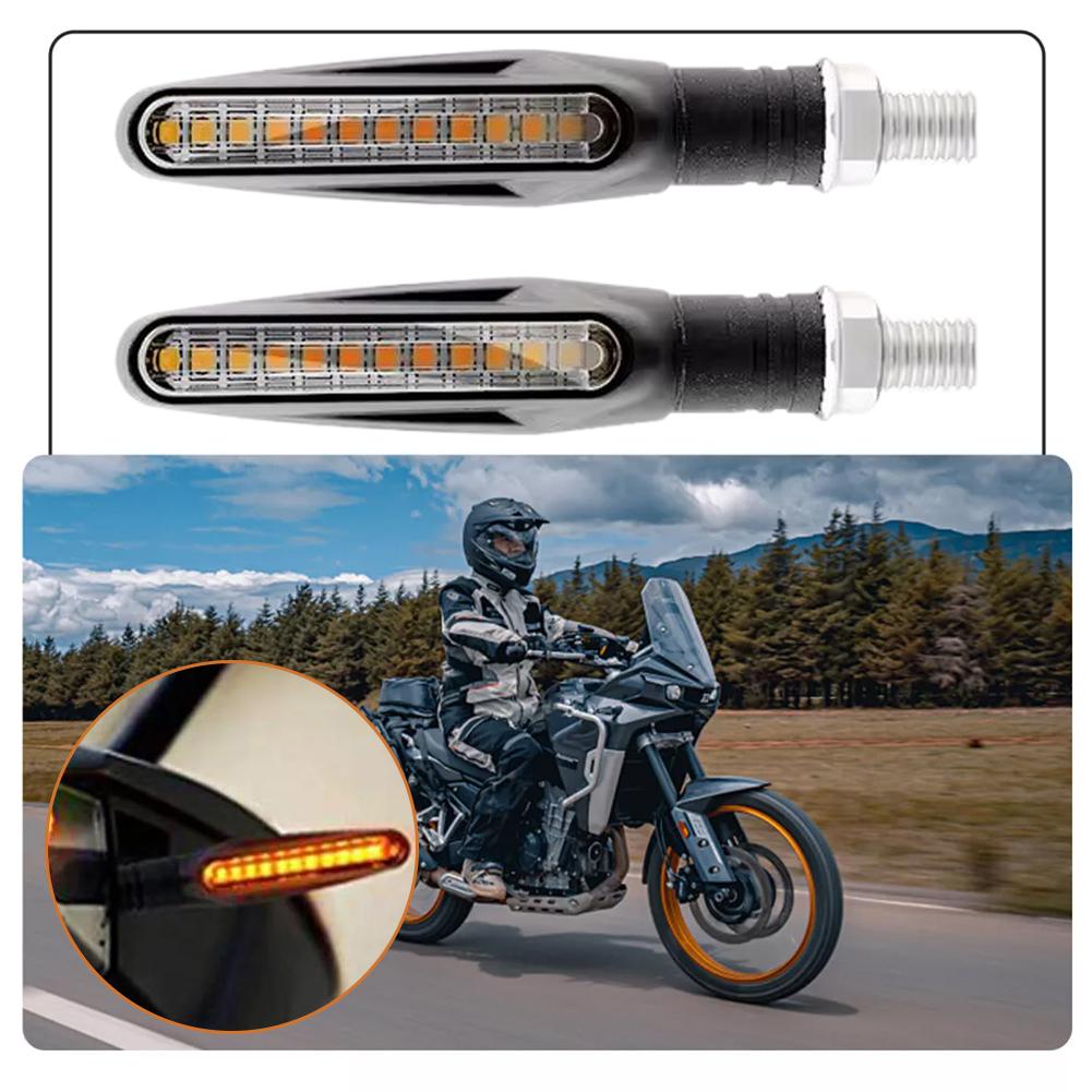 Motorcycle Led Turn Signals Di - Sos Light Strobe reseña y precio