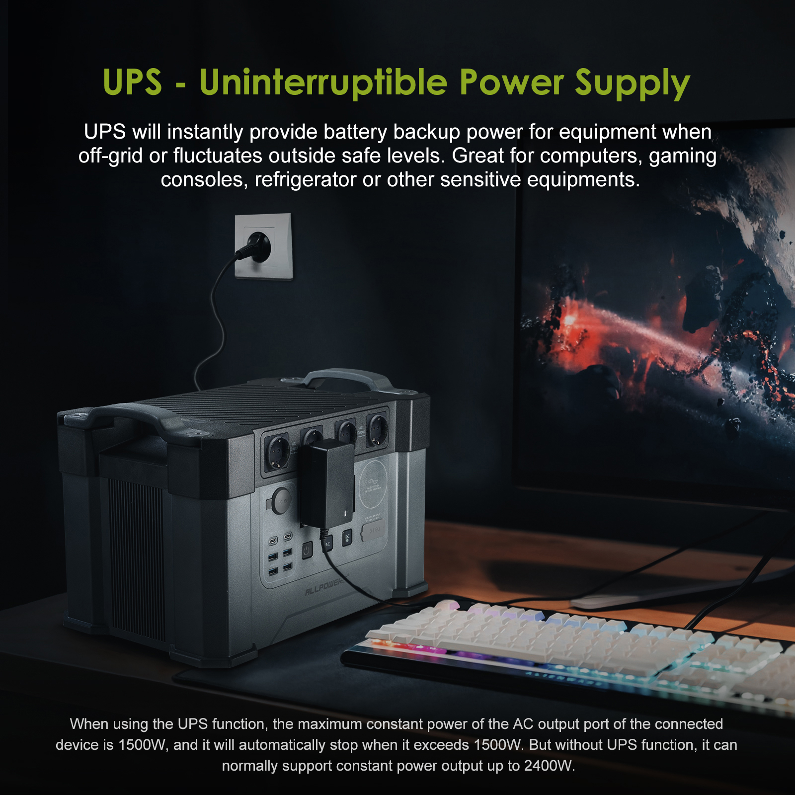 ALLPOWERS S2000 Pro Outdoor Ge - Solar Emergency Charger reseña y precio