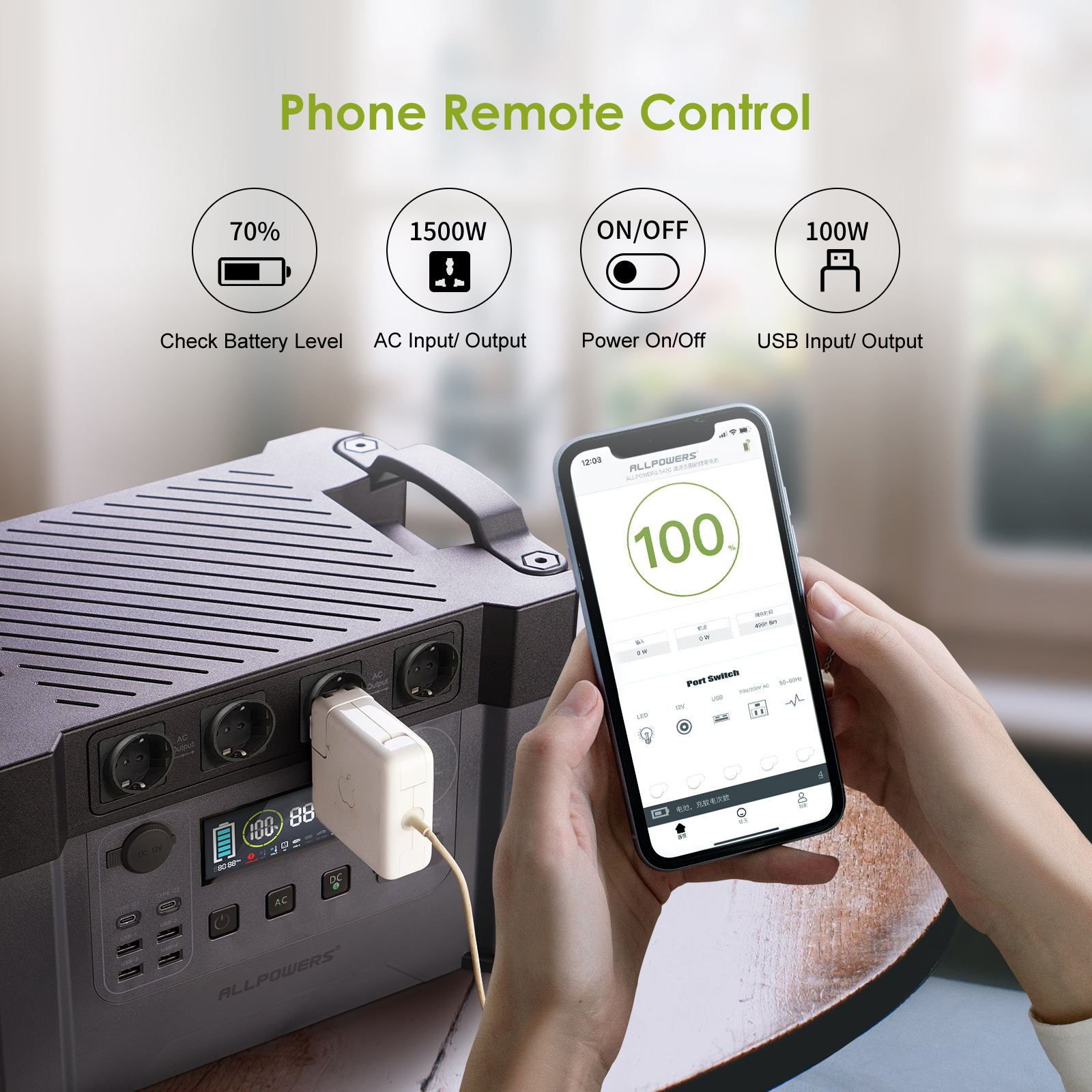 ALLPOWERS S2000 Pro Outdoor Ge - Solar Emergency Charger reseña y precio