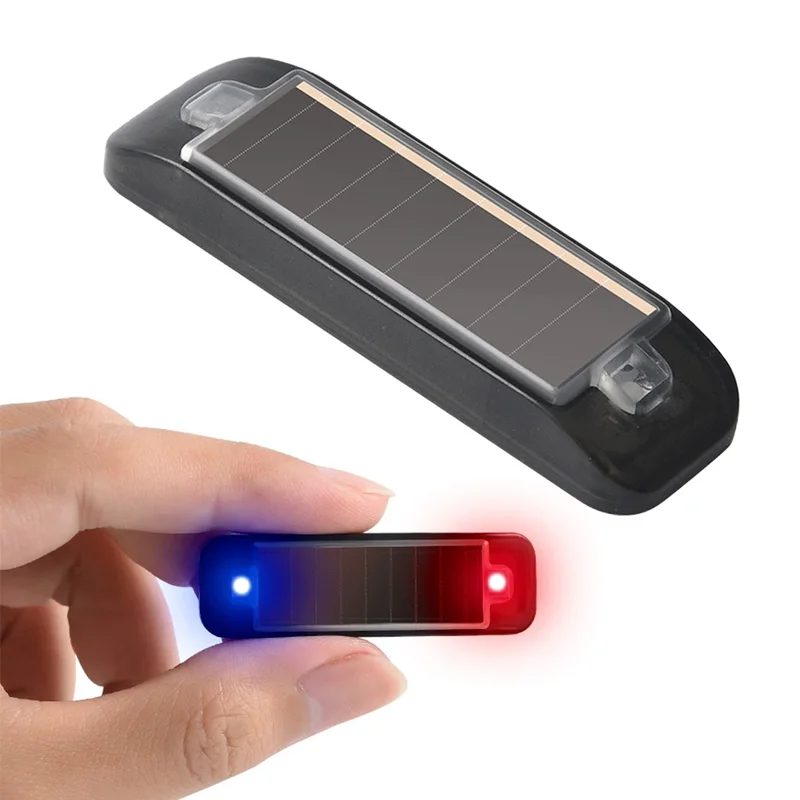 Mini LED solar power car warni - Sos Light Strobe reseña y precio