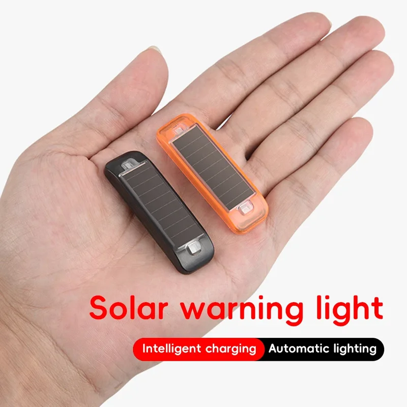 Mini LED solar power car warni - Sos Light Strobe reseña y precio