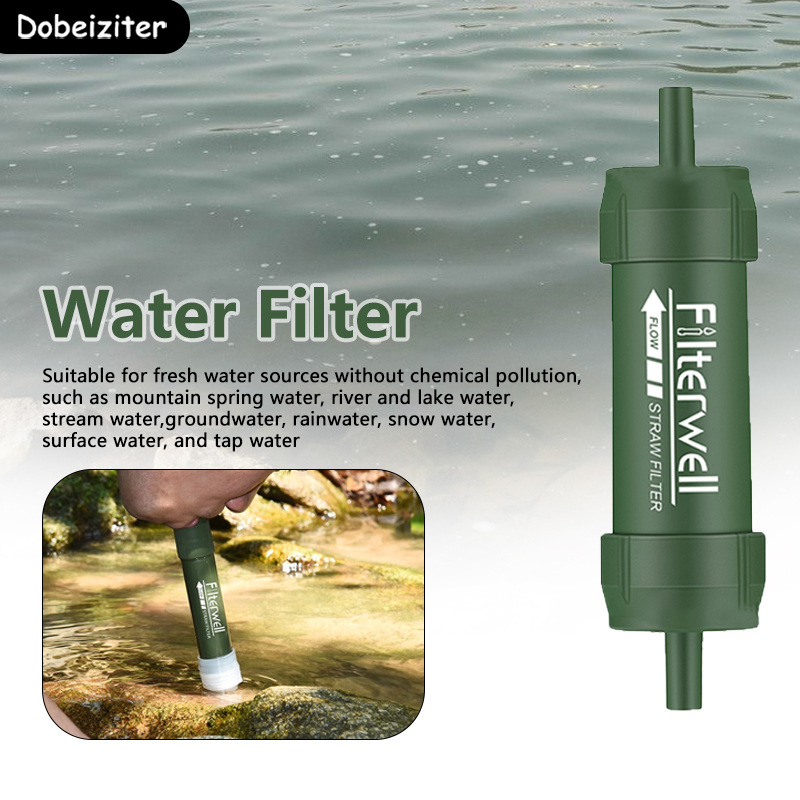 Mini Water Filter Straw Portab - Water Purification Straw reseña y precio
