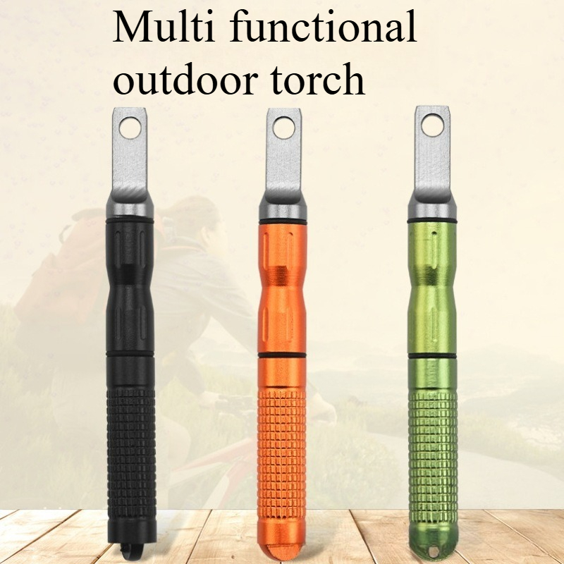 2PCS  Multifunctional Flint Wa - Magnesium Fire Starter reseña y precio