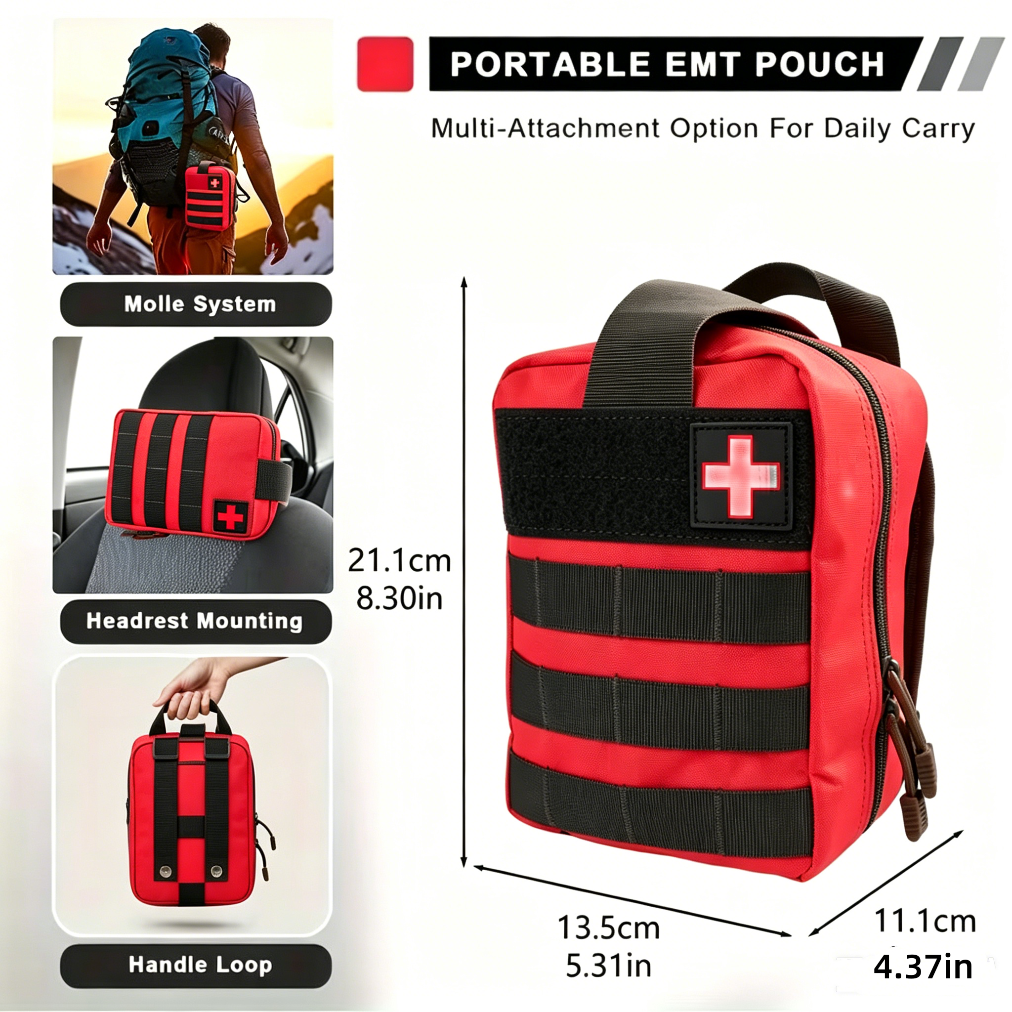 363pcs First Aid Kit Bag All P - Bivy Bag Emergency reseña y precio