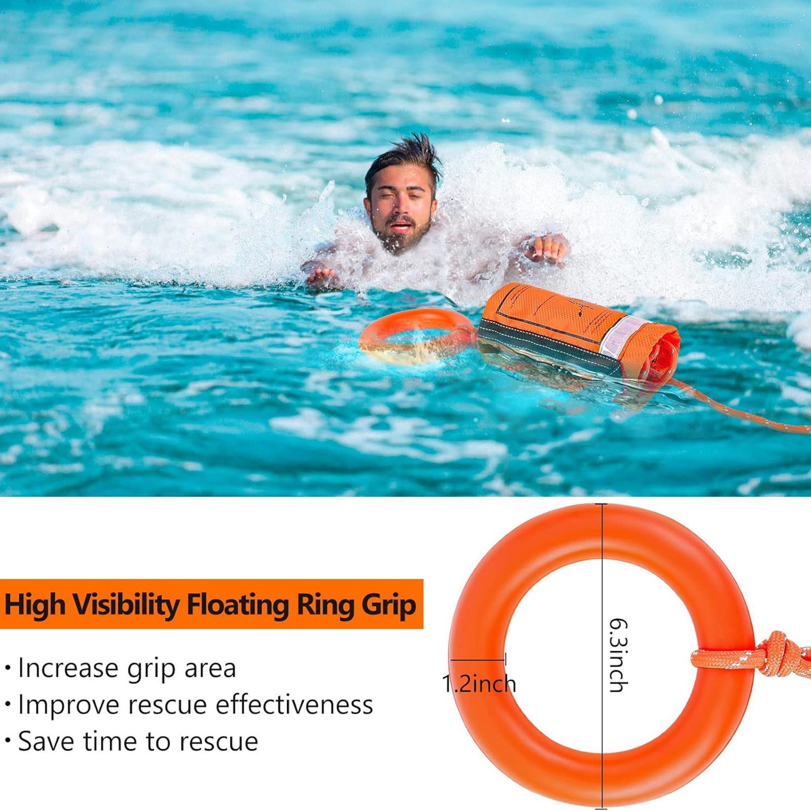 Water Rescue Throw Bag With Ro - Rescue Rope Throw reseña y precio