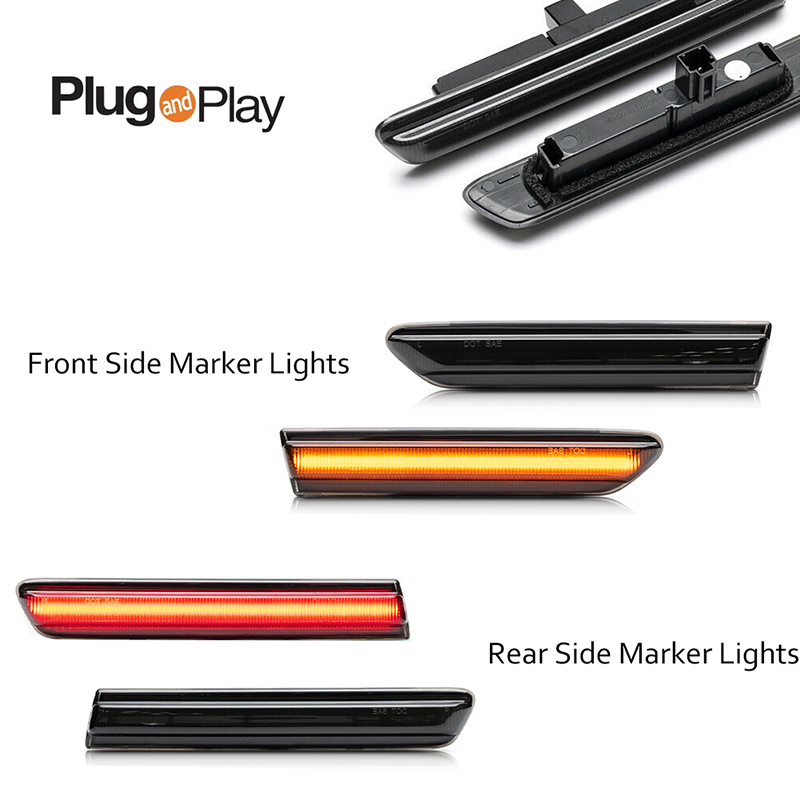 Smoked Lens Front Amber / Rear - Signal Flare Kit reseña y precio