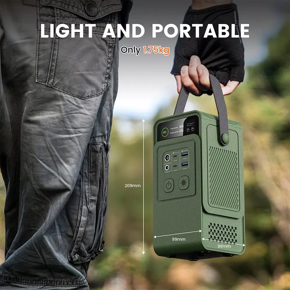 60000mAh 200W 192Wh Camping Po - Solar Emergency Charger reseña y precio