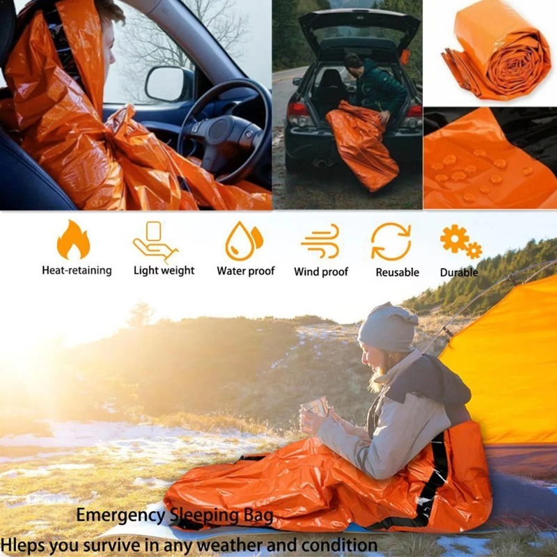 Portable Waterproof Emergency  - Bivy Bag Emergency reseña y precio