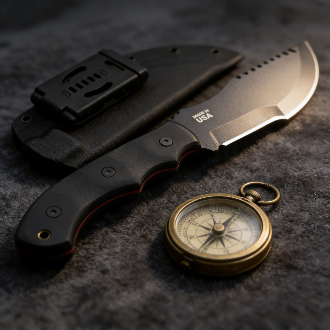 TOPS Tracker - Jungle Rescue K - Bushcraft Knife Fixed reseña y precio