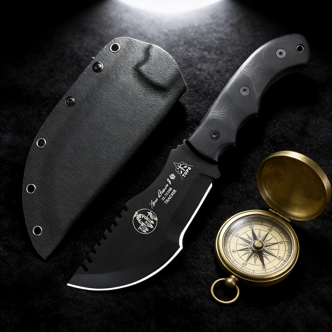 TOPS Tracker - Jungle Rescue K - Bushcraft Knife Fixed reseña y precio