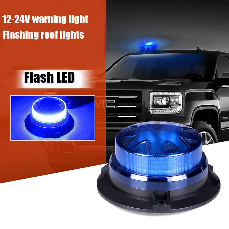 Magnetic Base LED Blue Emergen - Sos Light Strobe reseña y precio