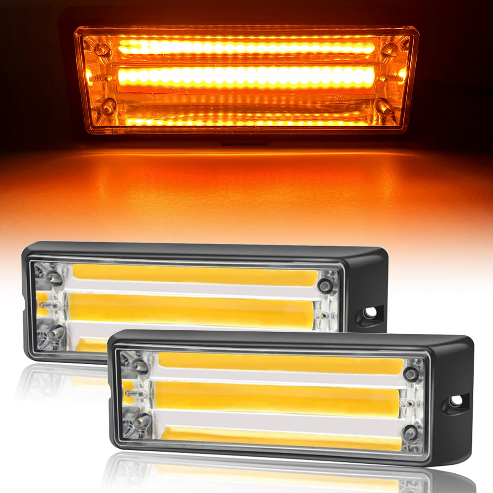 2pcs COB LED Warning Light Eme - Sos Light Strobe reseña y precio