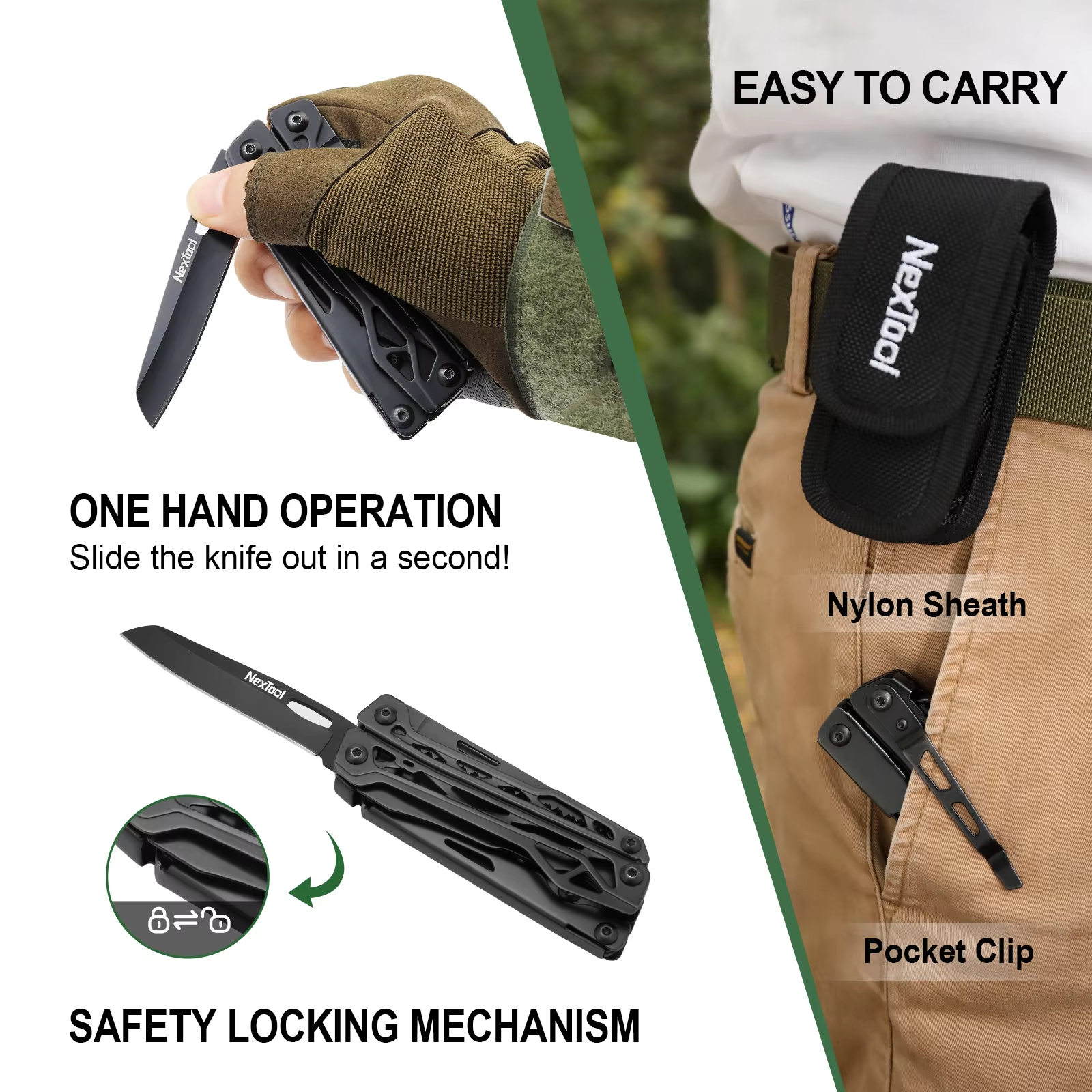 Nextool Black Knight 11 in 1 F - Multi Tool Plier reseña y precio