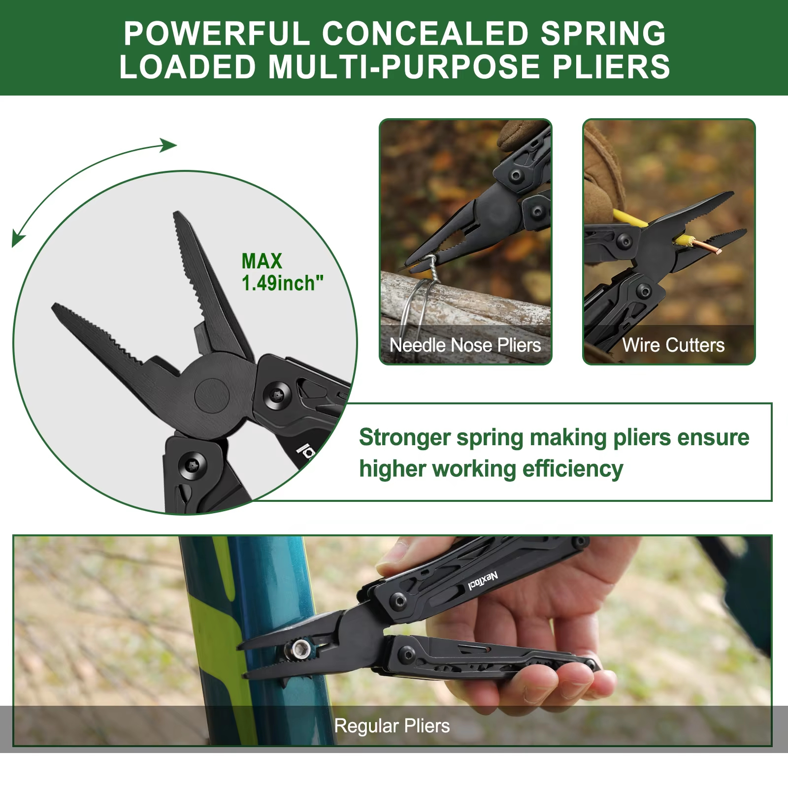 Nextool Black Knight 11 in 1 F - Multi Tool Plier reseña y precio