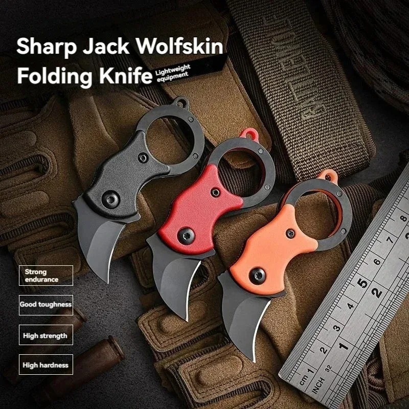Mini Keychain Pocket Knife Sta - Bushcraft Knife Fixed reseña y precio