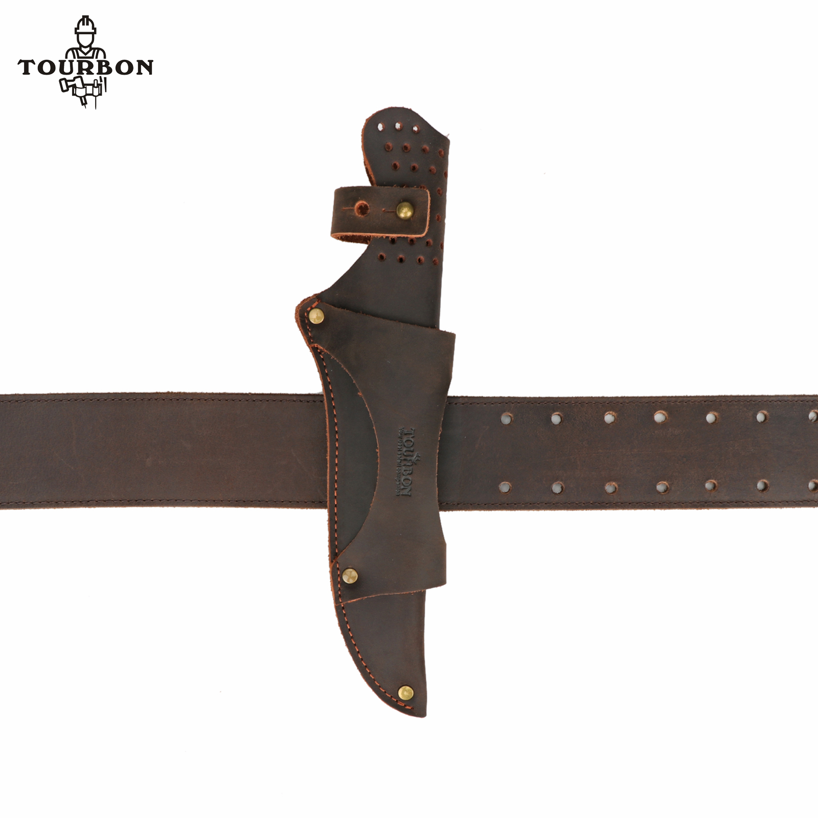 Tourbon Leather Tool Fixed Bla - Bushcraft Knife Fixed reseña y precio