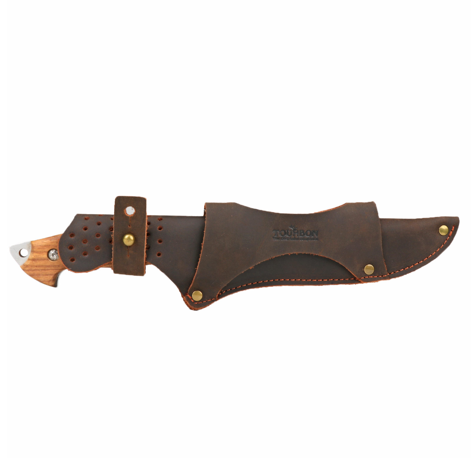 Tourbon Leather Tool Fixed Bla - Bushcraft Knife Fixed reseña y precio