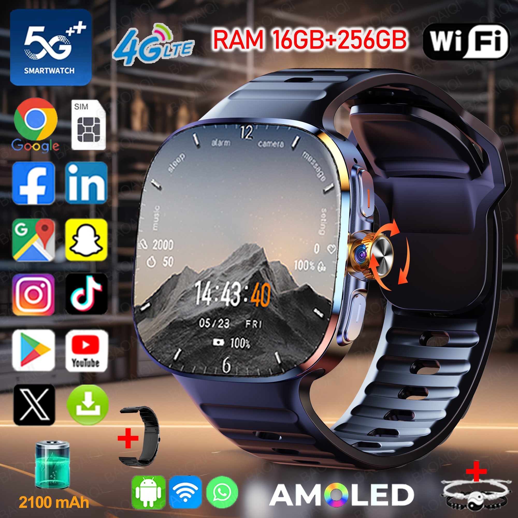 2.40 inch Larger Screen 4G/5G  - Compass Lensatic reseña y precio