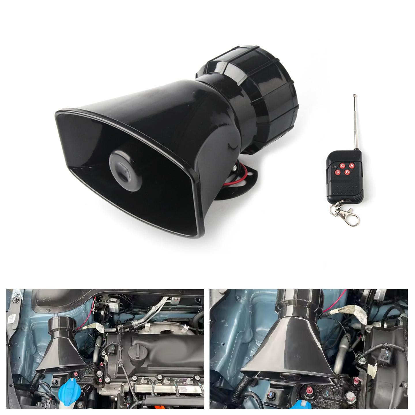 12V Speaker 130dB Wireless Ele - Emergency Whistle Loud reseña y precio