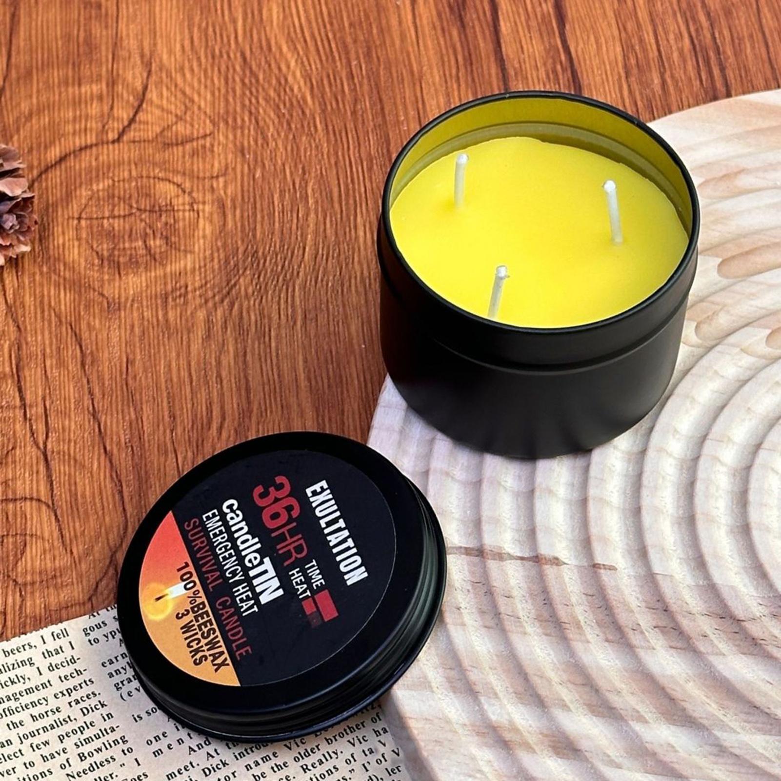 Long Burning Candles Camping C - Fire Starting Kit reseña y precio