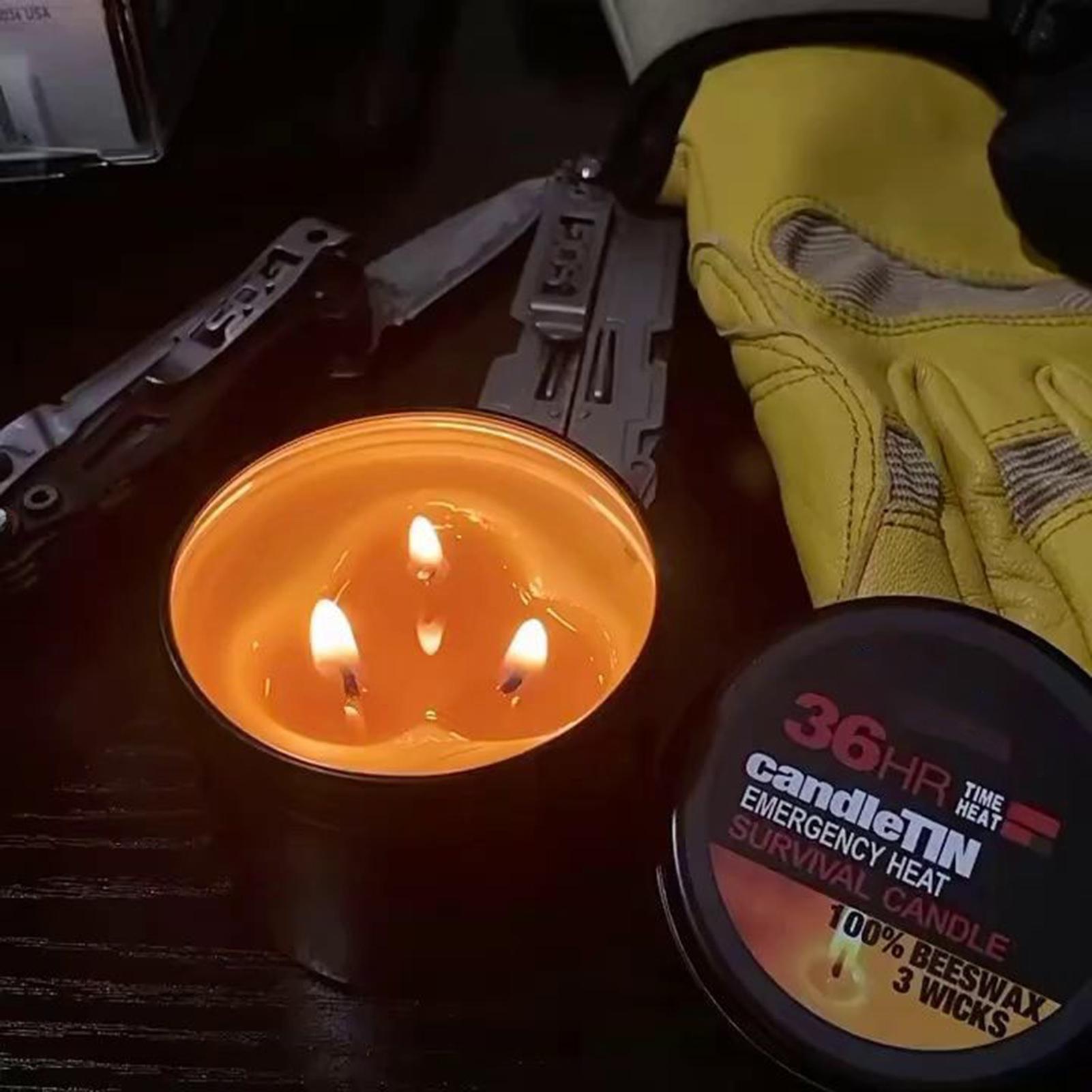 Long Burning Candles Camping C - Fire Starting Kit reseña y precio