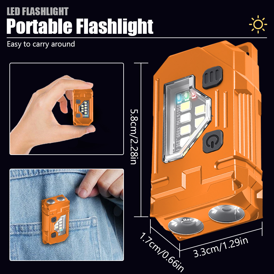 Mini Keychain EDC Flashlight R - Fishing Kit Compact reseña y precio