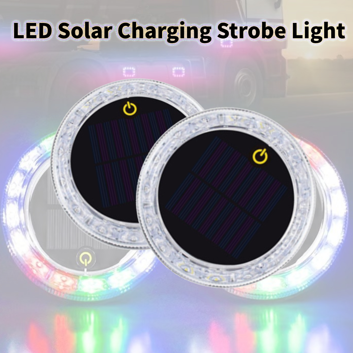 1/2x Car Wireless Strobe Touch - Sos Light Strobe reseña y precio