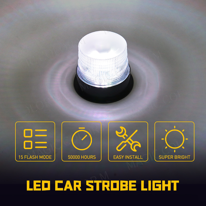 RGB LED Car Strobe Warning Lig - Sos Light Strobe reseña y precio