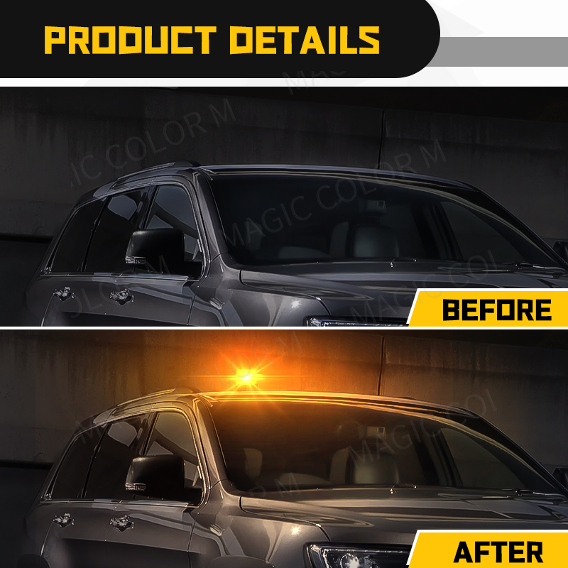 RGB LED Car Strobe Warning Lig - Sos Light Strobe reseña y precio