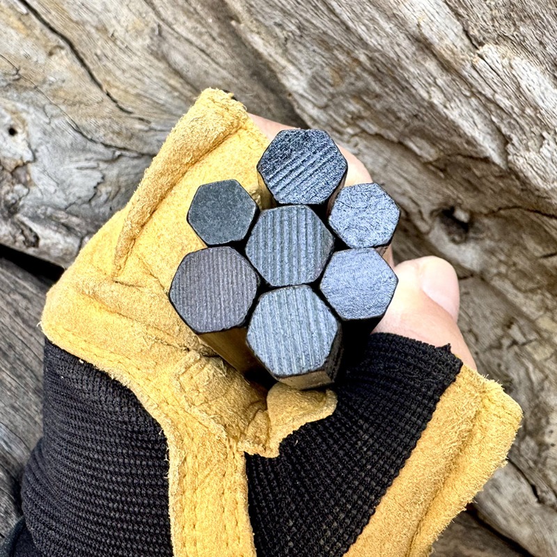 Hand Woven Rope Hexagonal Flin - Magnesium Fire Starter reseña y precio