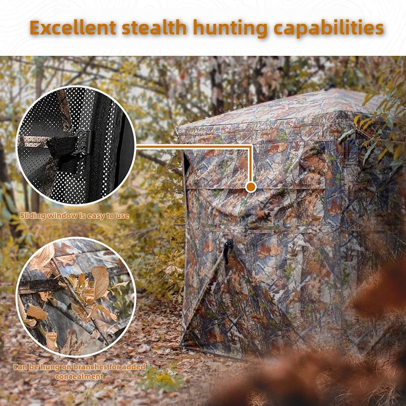 Hunting Tent with 270° One-Way - Emergency Mylar Tent reseña y precio