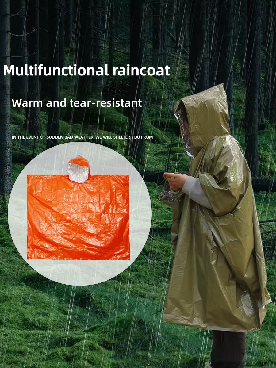 Outdoor Portable Emergency Rai - Survival Blanket Reflective reseña y precio