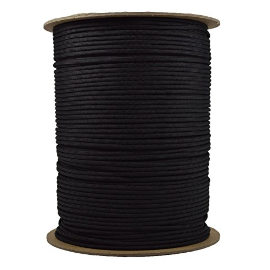 Paracord 1000 ft. Spool - Blac - Para Cord 1000Ft reseña y precio