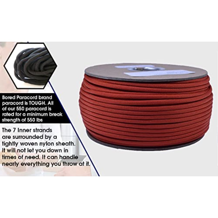 Paracord 1000 ft. Spool - Blac - Para Cord 1000Ft reseña y precio