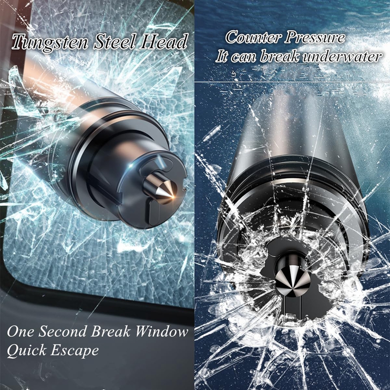 2 In 1 Car Safety Hammer Emerg - Rescue Rope Throw reseña y precio