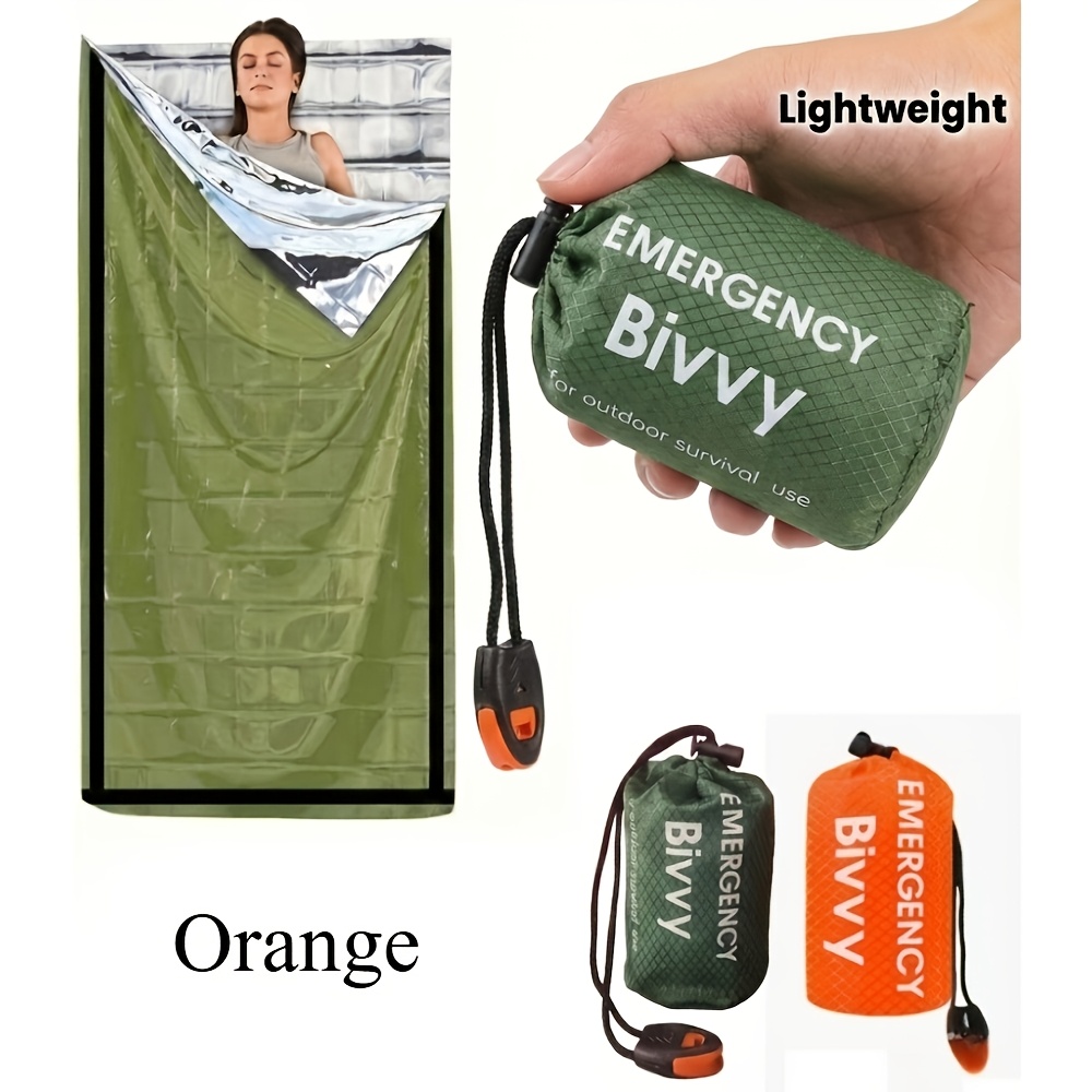 3Pcs Emergency Sleeping Bag Ki - Bivy Bag Emergency reseña y precio