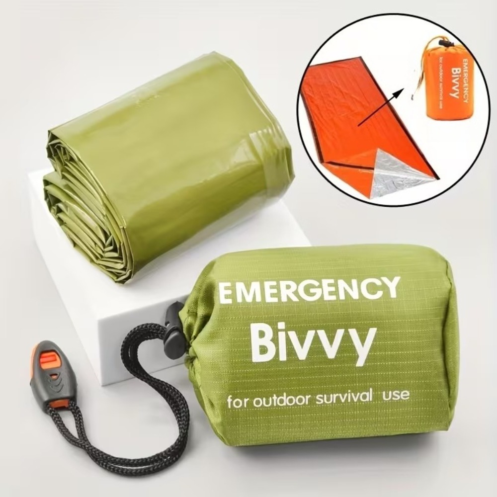 3Pcs Emergency Sleeping Bag Ki - Bivy Bag Emergency reseña y precio