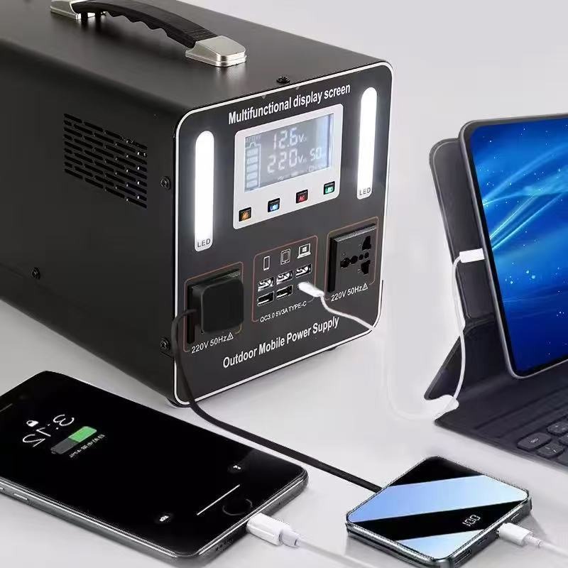 220V LiFePO4 Portable Power St - Solar Emergency Charger reseña y precio