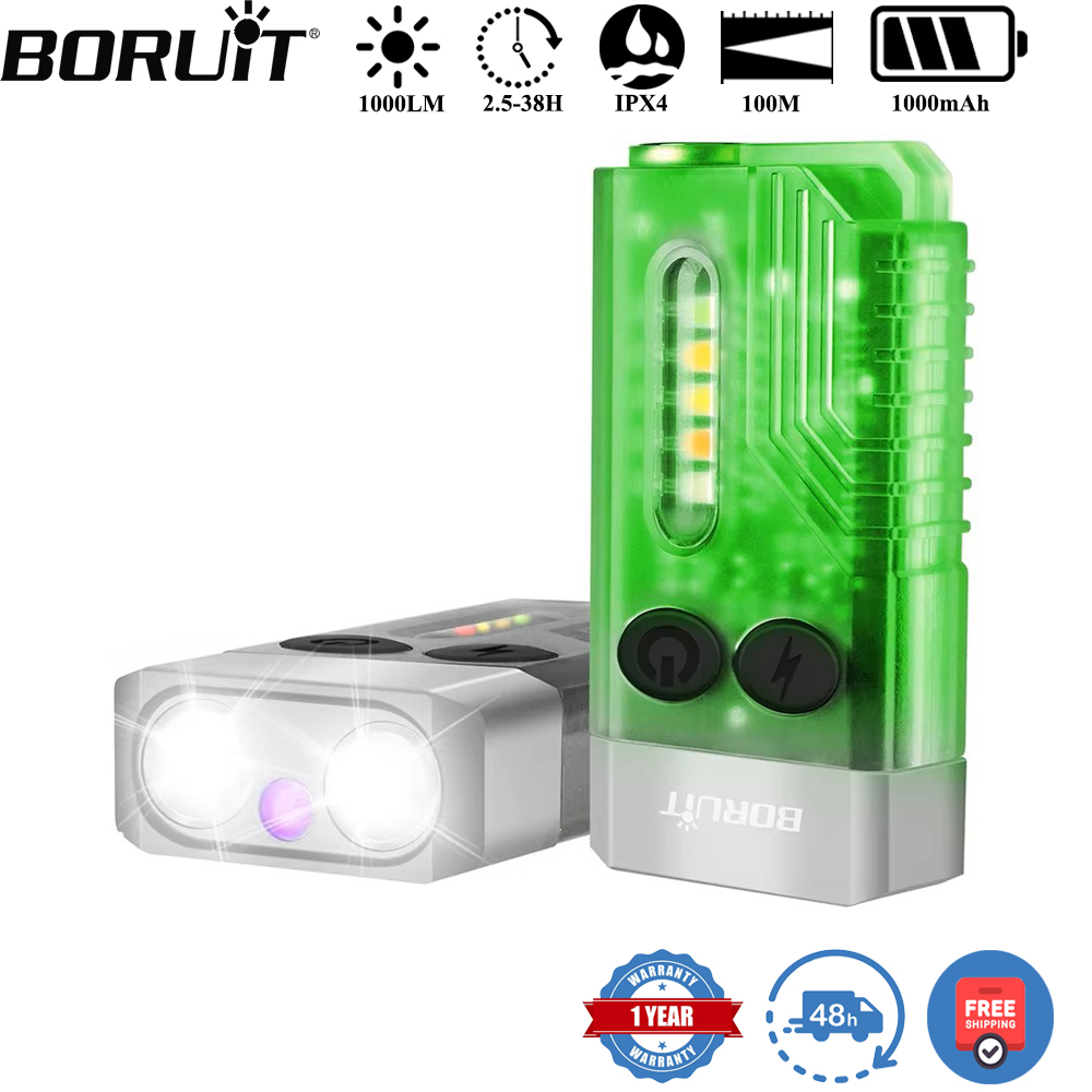 BORUiT V10 Keychain UV LED EDC - Fishing Kit Compact reseña y precio