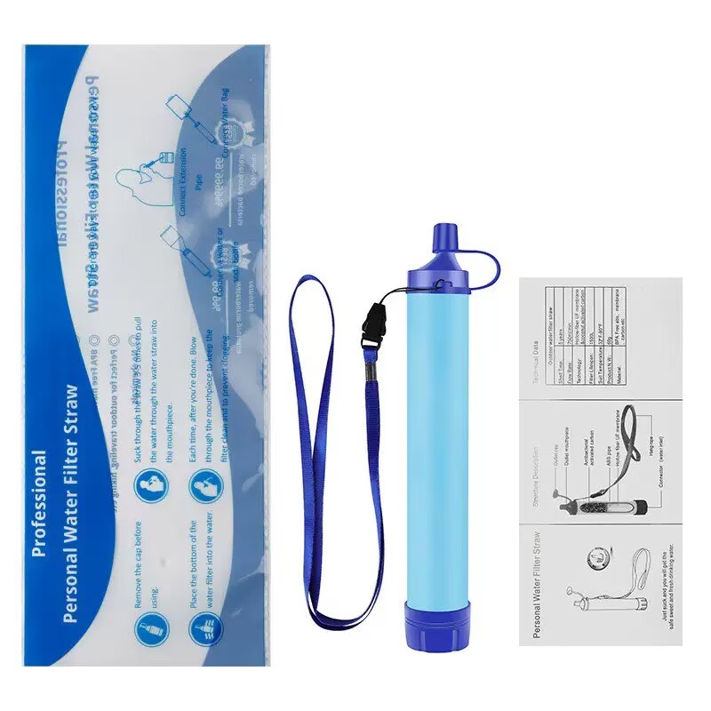 Portable Water Filter Straw, P - Water Purification Straw reseña y precio
