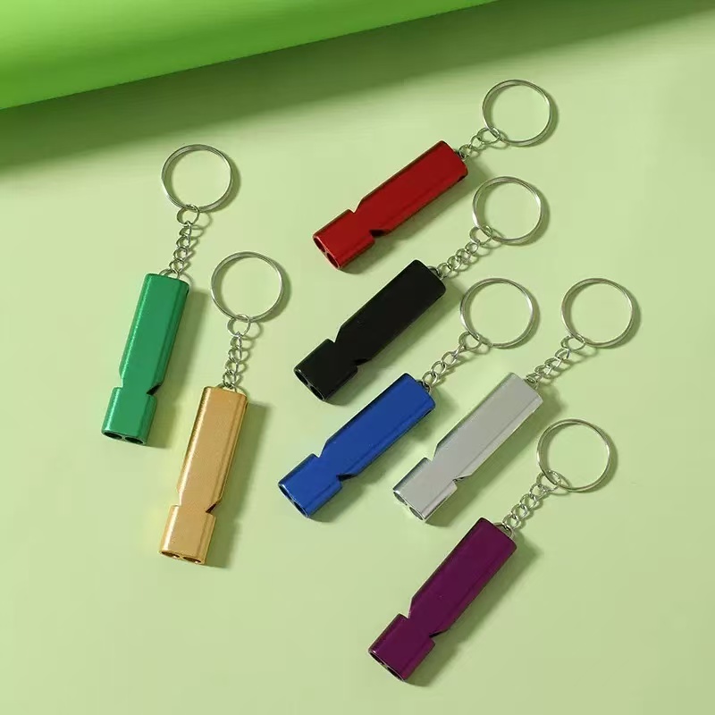 1/2Pcs Random Color Single/Dou - Emergency Whistle Loud reseña y precio