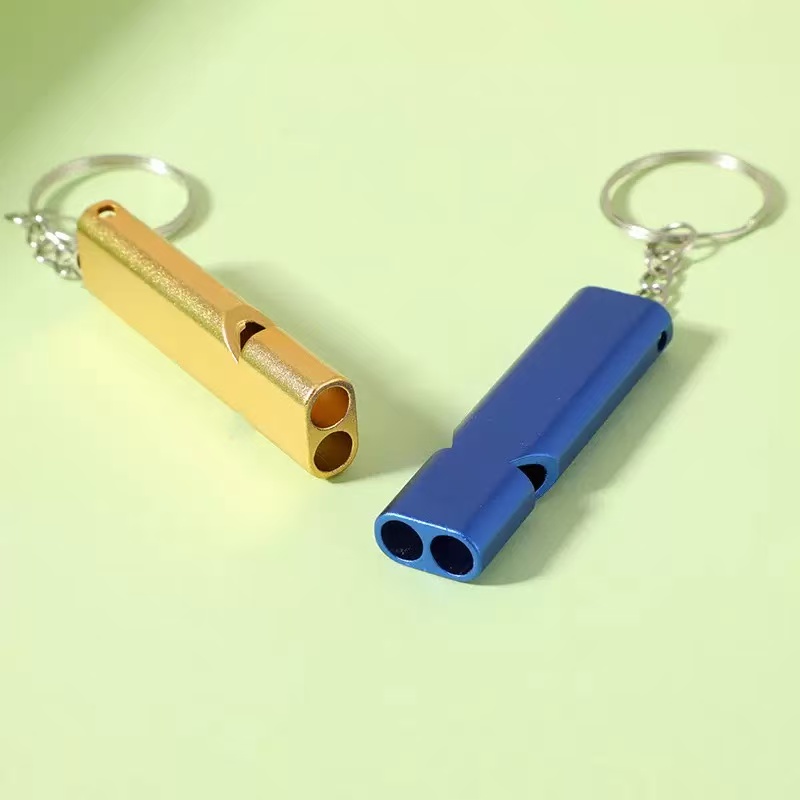 1/2Pcs Random Color Single/Dou - Emergency Whistle Loud reseña y precio