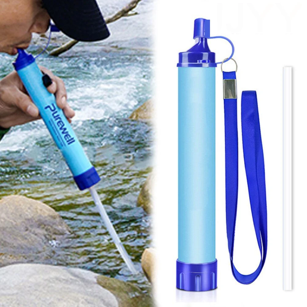 1pc Outdoor Mini Water Filter  - Water Purification Straw reseña y precio