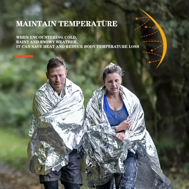 1pcs Outdoor survival portable - Survival Blanket Reflective reseña y precio