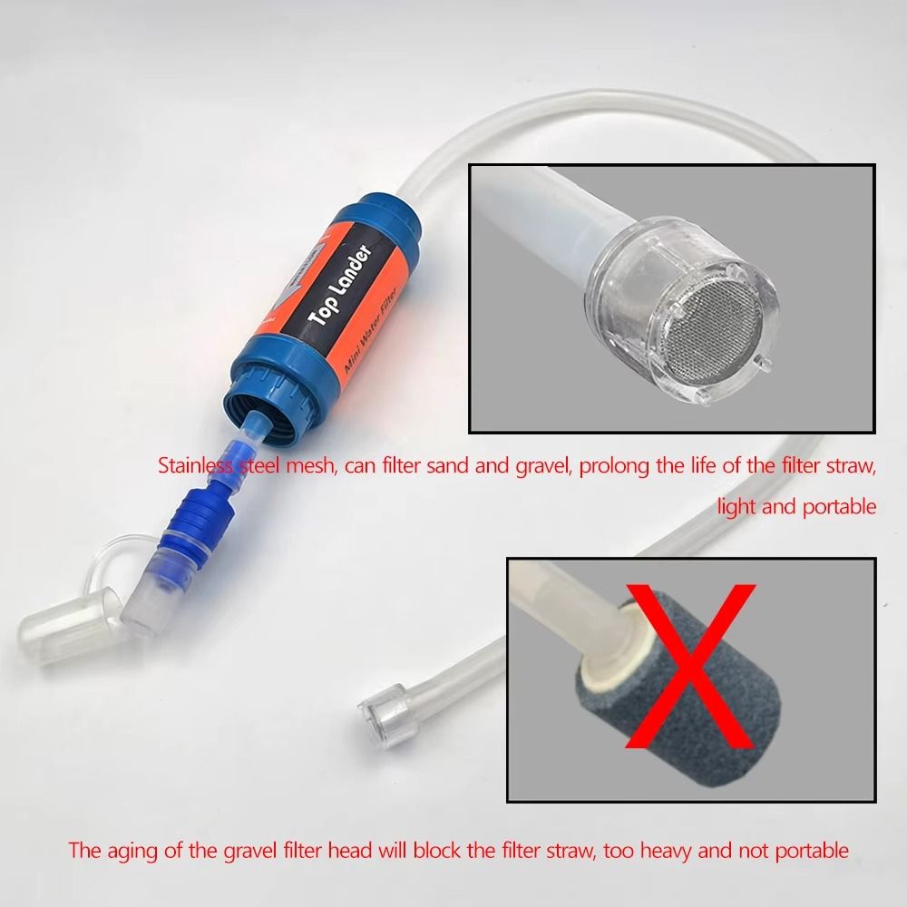 Mini Mini Water Filter Straw S - Water Purification Straw reseña y precio