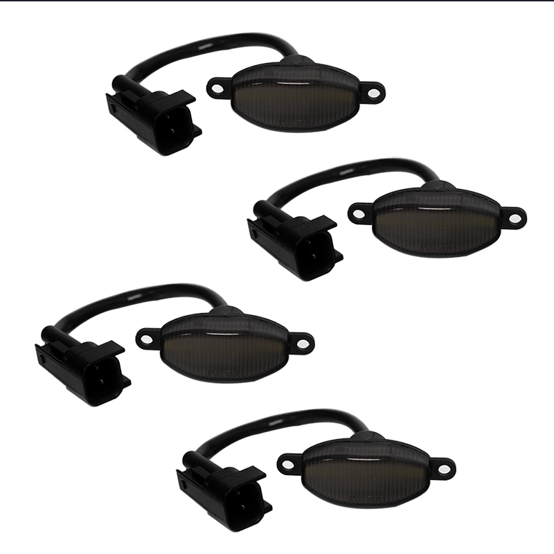 4PCS Smoked Lens Front Amber & - Signal Flare Kit reseña y precio