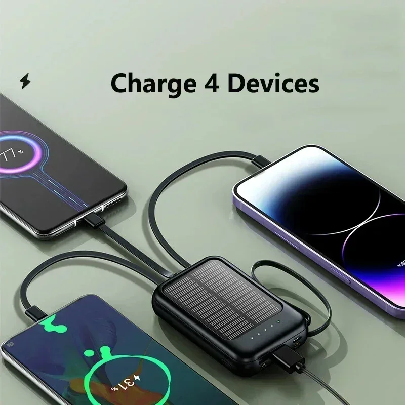 50000mAh Solar Power Bank Supe - Solar Emergency Charger reseña y precio